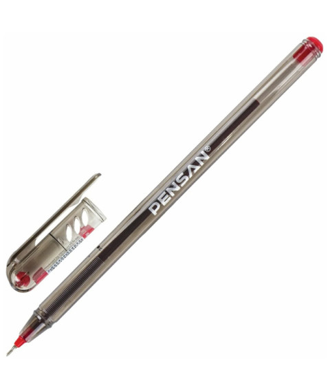 Pix cu bilă 0.7 mm, Pensan My-Tech,rosu